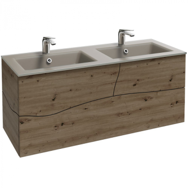 Комплект мебели Jacob Delafon EB1831RU-DE5+EB1834RU-P13 состаренный дуб (EB1831RU-DE5+EB1834RU-P13+EB1836RRU-P13+EB1838RU-P13+EB1841RU-P13)