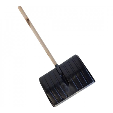 Лопата снеговая Россия №3 с деревянным черенком 3011