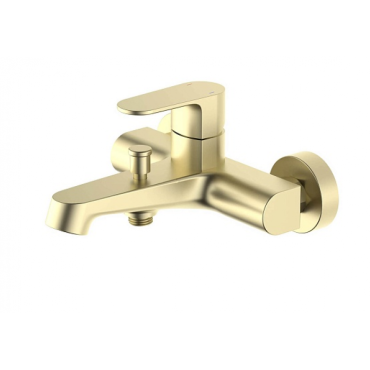 Смеситель для ванны AQUATEK Оберон AQ1240BG золото шлифованное