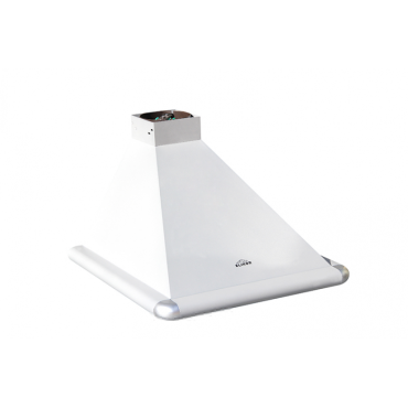 Воздухоочиститель Эликор Сатурн 50П-180-В1Л белый/белый/хром