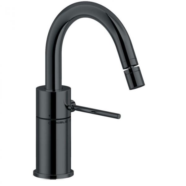 Смеситель для биде Nobili Velis VE125139/2FLP глянцевый черный