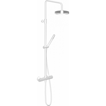Душевая система с термостатом Nobili Live LV00030/50WM белый матовый