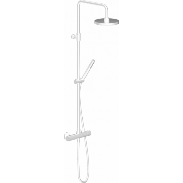 Душевая система с термостатом Nobili Live LV00030/50WM белый матовый