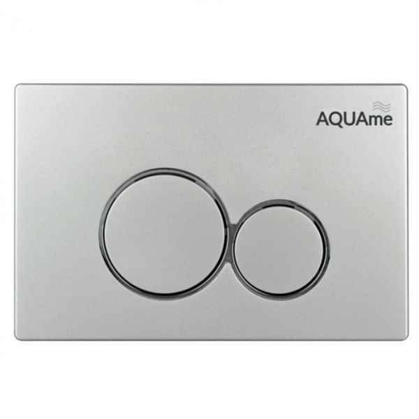 Панель смыва AQUAME AQM4101S сатиновый