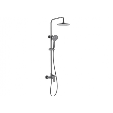 Душевая система AQUATEK Бетта AQ2160BGM оружейная сталь
