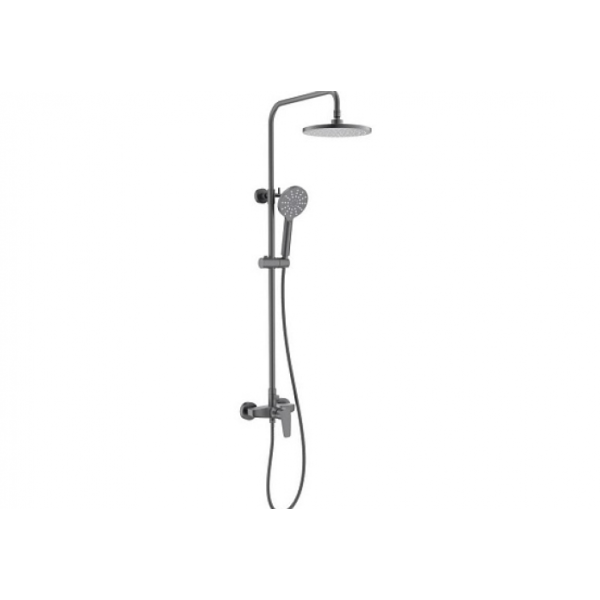 Душевая система AQUATEK Бетта AQ2160BGM оружейная сталь