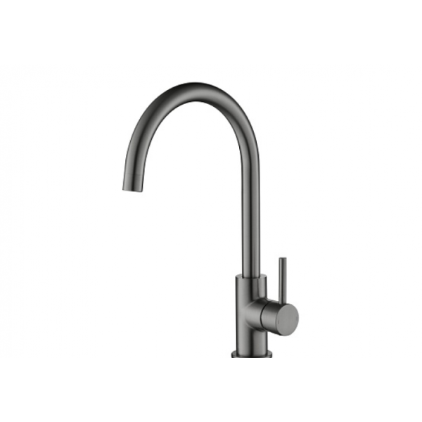 Смеситель для кухни AQUATEK Европа AQ1382BGM оружейная сталь