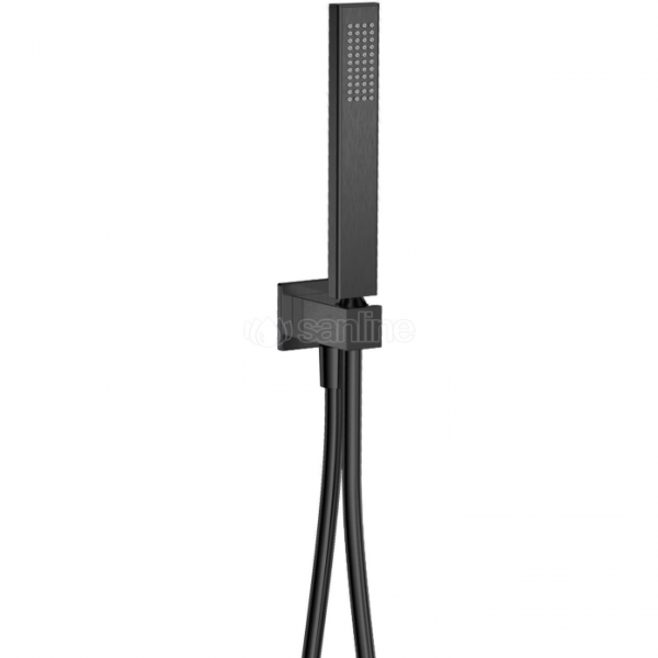 Душевой набор AQUAME Savona AQM8712MB черный матовый