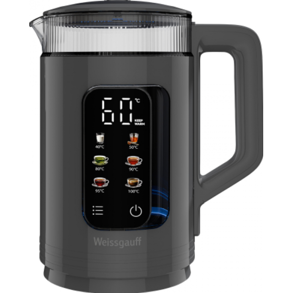 Чайник электрический Weissgauff WK 1520 Dt Touch BodyCool 437947