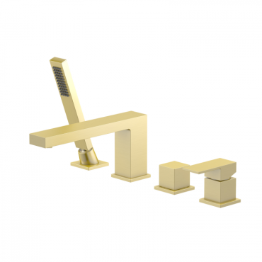 Смеситель для ванны с душем Timo Selene 2130/17Y золото матовое