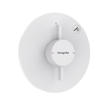 Смеситель для душа Hansgrohe DuoTurn S 75618700 белый матовый Смеситель для душа Hansgrohe DuoTurn S 75618700 белый матовый