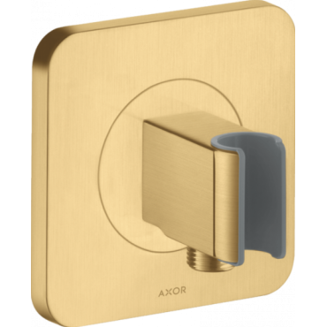 Шланговое подключение с держателем Hansgrohe Axor Citterio E 36724250 шлифованное золото