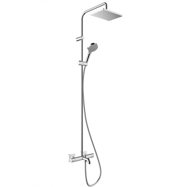 Душевая система с термостатом Hansgrohe Vernis Shape 26098000 хром