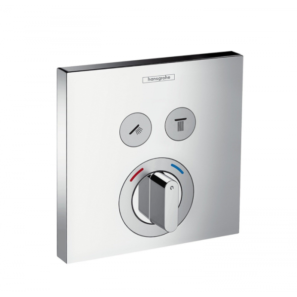 Термостат Hansgrohe ShowerSelect 15768000S (15768000+01800180) хром