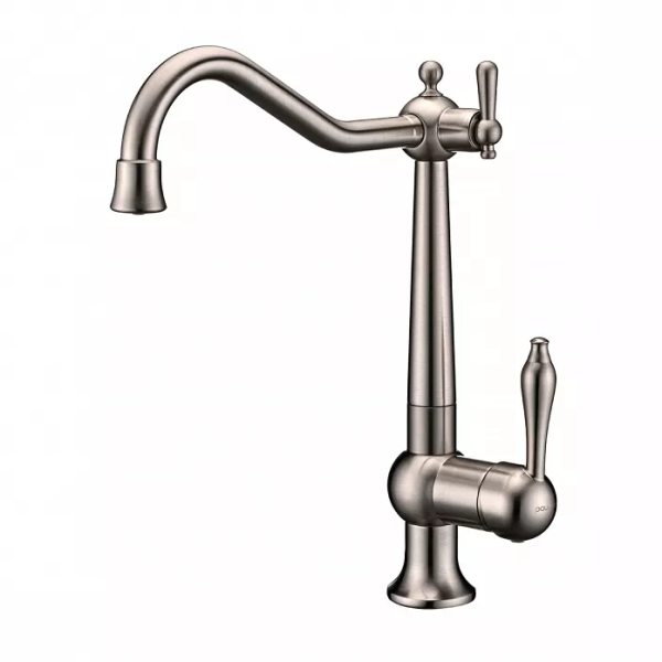 Смеситель для кухни Paulmark RETRO Re213226-BS нержавеющая сталь