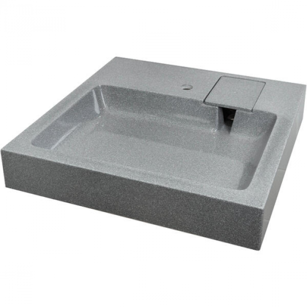 Раковина над стиральной машиной Stella Polar Солярис 60х60 SP-00001066 серый