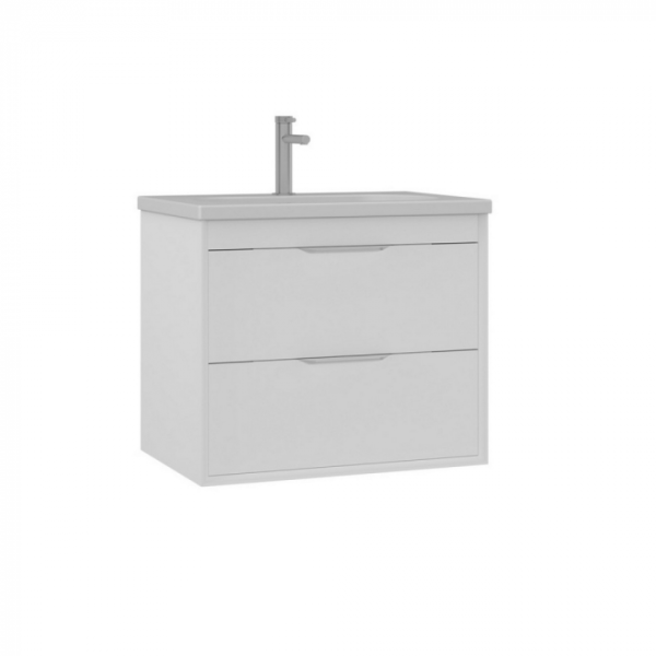 Тумба с раковиной ORKA Clay 65 белый матовый 5004379