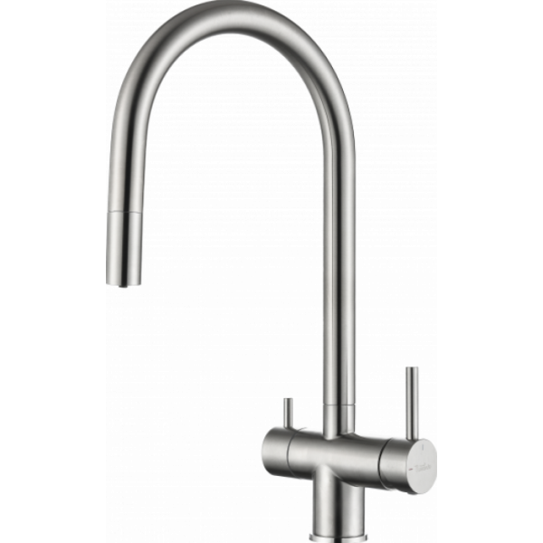 Смеситель для кухни Rivelato 2433505 grigio cromo