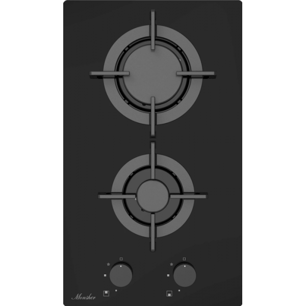 Газовая варочная панель Monsher MGG 34 Noir