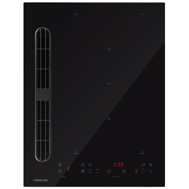 Индукционная панель с вытяжкой Hiberg i5-VM7 B (45см)