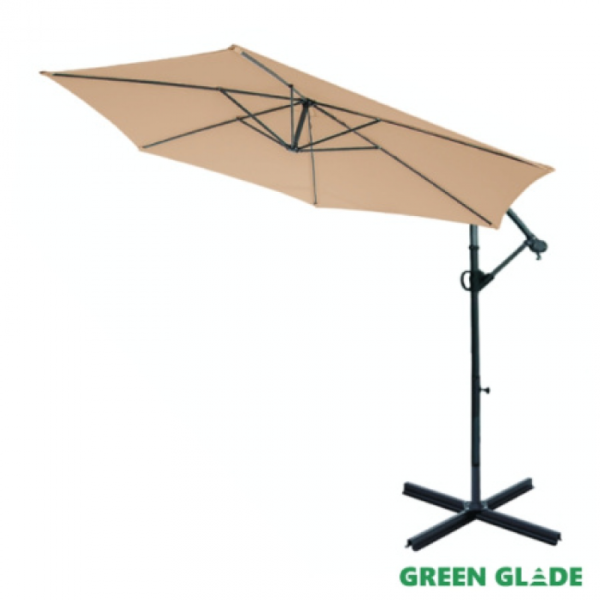 Зонт садовый Green Glade 72163 светло-коричневый