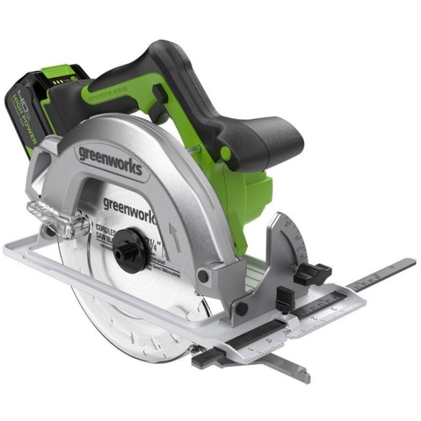 Дисковая пила GreenWorks GD24CS 1500907CUB