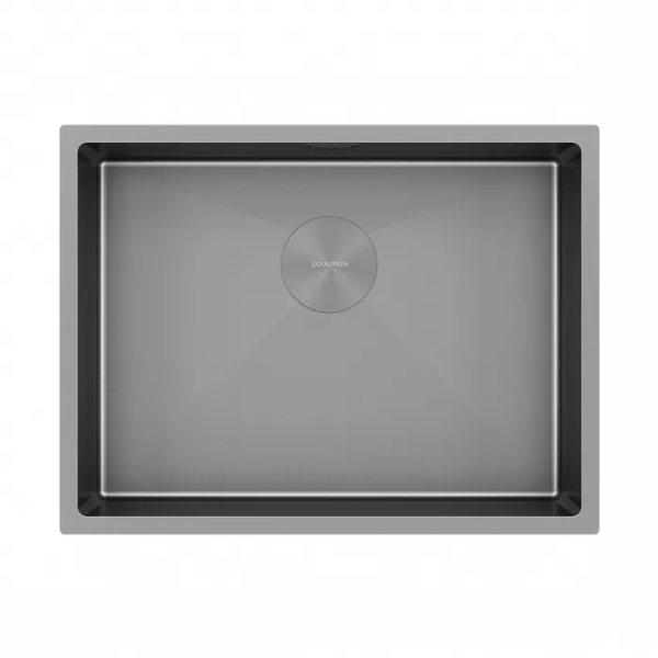 Кухонная мойка Paulmark Мойка нерж. сталь NEXT 58 UNI, PM215844-GM-M, матовая вороненая сталь, 580х440мм, Paulmark