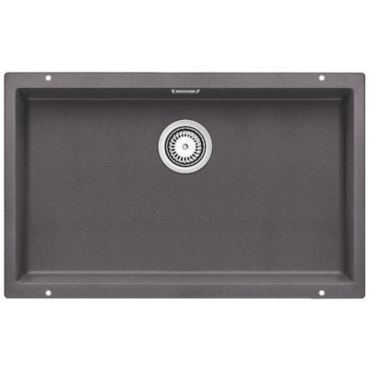 Кухонная мойка Blanco SUBLINE 700-U SILGRANIT 523443 темная скала