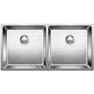 Кухонная мойка Blanco ANDANO 400/400-U 522987 нерж.сталь
