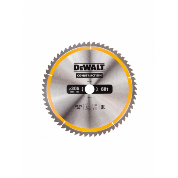 Пильный диск DeWalt Construction 305х30 мм 60ATB DT1960-QZ