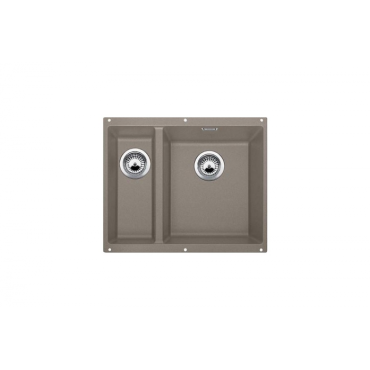 Кухонная мойка Blanco SUBLINE 340/160-U 523565 серый беж (чаша справа)