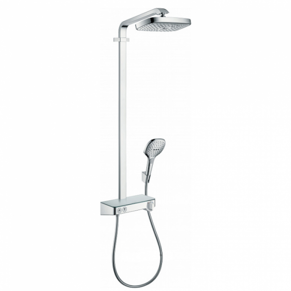 Душевая система Hansgrohe Raindance Select Showerpipe E300 2 jet 27126000 хром