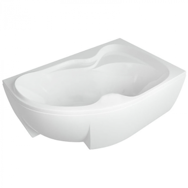 Ванна акриловая Акватек Вега 170 VEG170-0000083 правая с фронтальным экраном