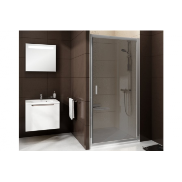 Душевая дверь Ravak Blix BLDP2-110 белый+грапе 0PVD0100ZG