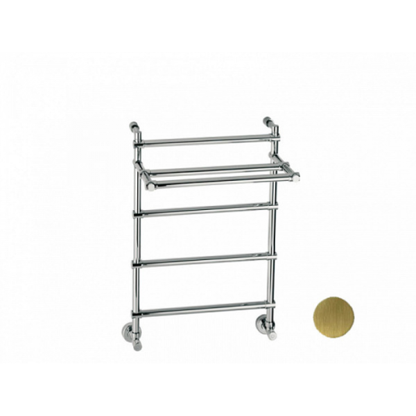 Водяной полотенцесушитель Margaroli Sole 4554704OBP с полкой бронза