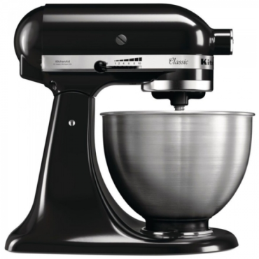 Миксер планетарный KitchenAid 5K45SSEOB черный