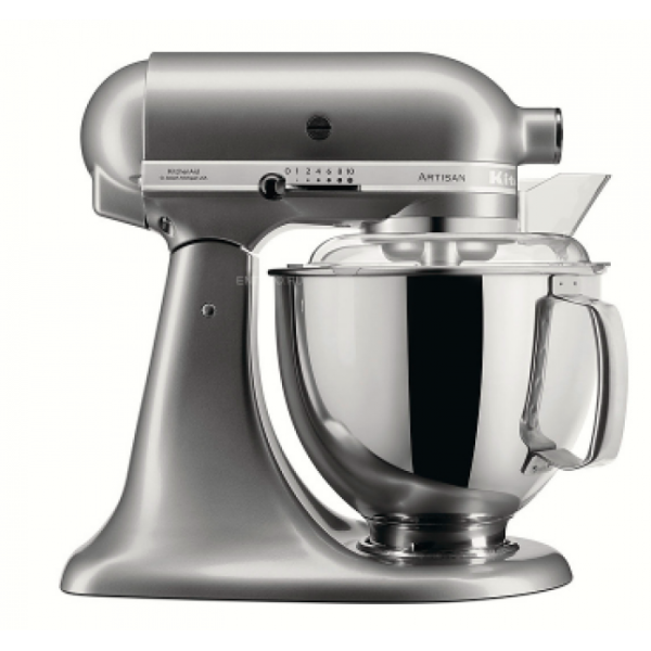 Миксер планетарный KitchenAid 5KSM175PSECU серебристый