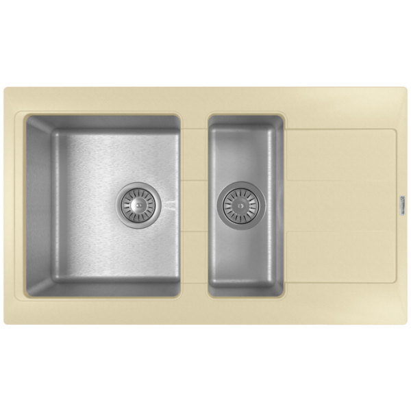 Кухонная мойка Florentina Комби 860К шампань 21.410.D0860.202