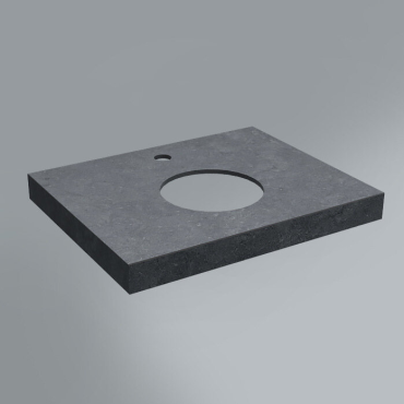 Столешница под раковину серый темный Столешница под раковину серый темный