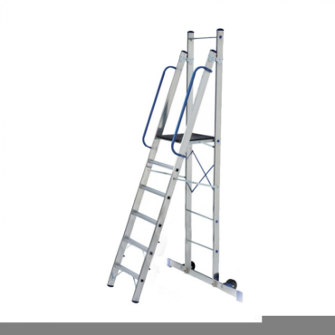 Стремянка АЛЮМЕТ профи 6 ступеней АРЕ1406