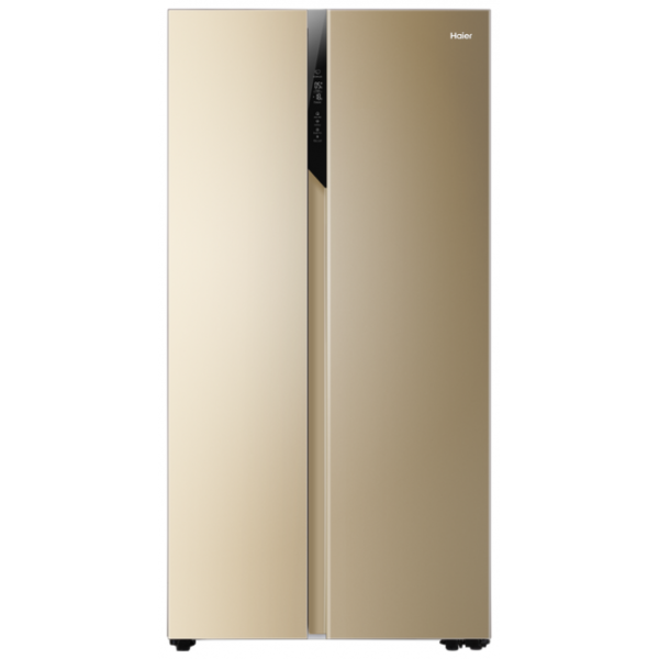 Холодильник Side by Side Haier HRF-541DG7RU золотистый