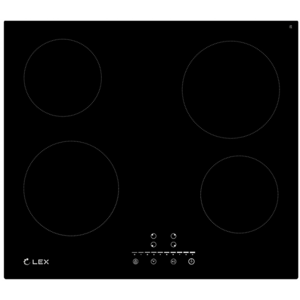 Электрическая варочная панель Lex EVH 640-1 BL