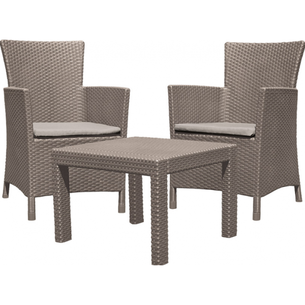 Набор мебели Keter Rosario balcony set капучино 17200030