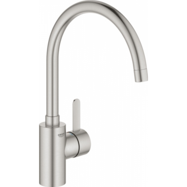 Смеситель для мойки GROHE Via Cosmo 30431DC0 суперсталь