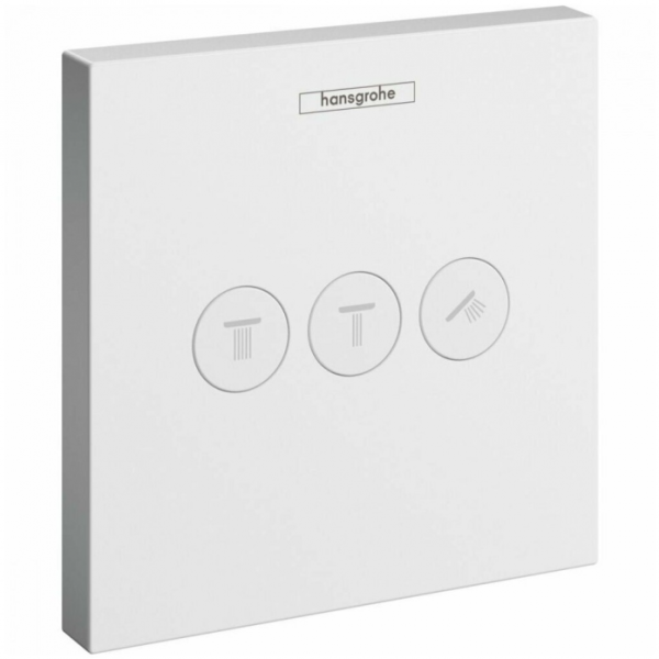 Переключатель потоков Hansgrohe ShowerSelect 15764700 матовый белый