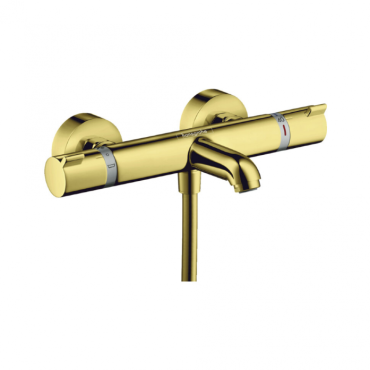 Термостат для ванны Hansgrohe Ecostat Comfort 13114990 полированное золото Термостат для ванны Hansgrohe Ecostat Comfort 13114990 полированное золото