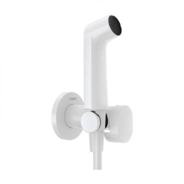 Гигиенический душ Hansgrohe EcoSmart+ 29232700 белый матовый Гигиенический душ Hansgrohe EcoSmart+ 29232700 белый матовый