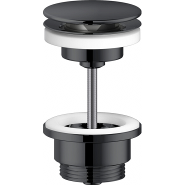 Донный клапан Nobili AV00110/11FLP глянцевый черный Донный клапан Nobili AV00110/11FLP глянцевый черный
