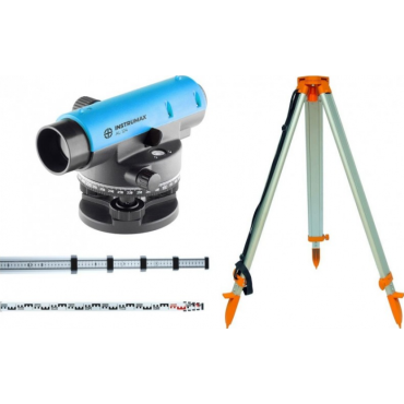 Нивелир оптический ADA INSTRUMAX AL-124 + Рейка нивелирная TS-500 + Штатив алюминиевый TR-160 IM0131_К