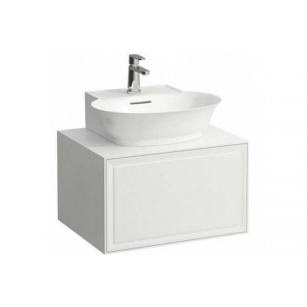 Тумба с раковиной Laufen THE NEW CLASSIC 4.0600.3.085.631.1 + 8.1685.2.000.104.1 белый глянцевый